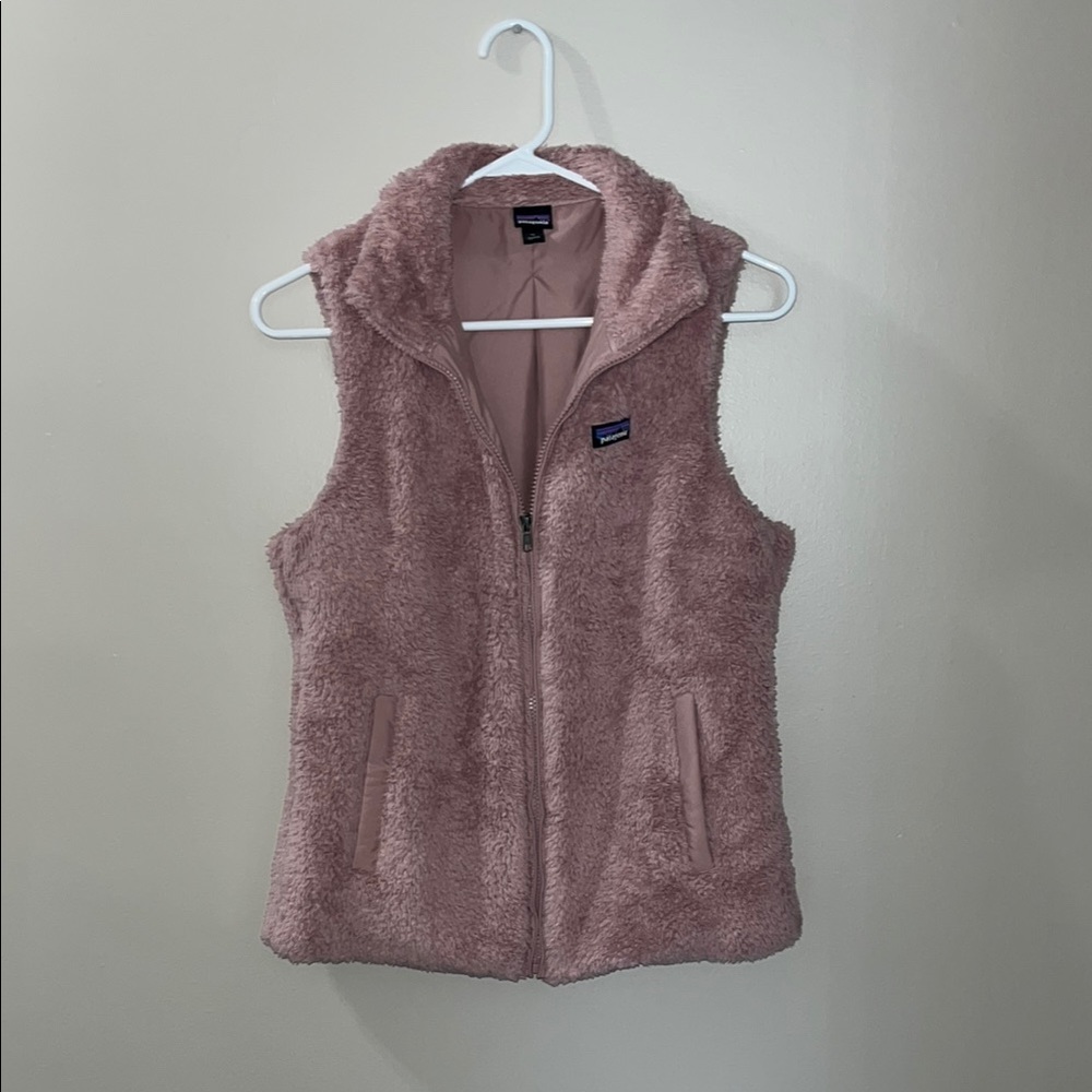 Patagonia Pink Fleece Vest